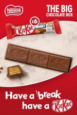 Nestlé The Big Chocolate Box, 30 x Chocolate Bars – KitKat, KitKat Chunky, Yorkie, Aero, Munchies – Sharing Gift, 1.3kg - Image 4