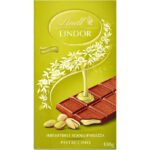 Lindt Lindor Pistachio Milk Chocolate Bar 100g