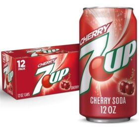 7 UP Cherry Cold Drink Can 355 ml (Pack of 12)